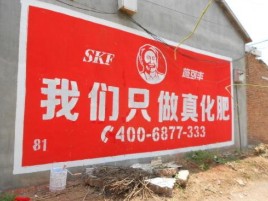 咸阳刷墙广告”蕴含了时代命题