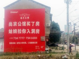 咸阳墙体广告在乡镇、农村市场的媒体优势