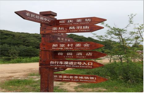咸阳景区标识