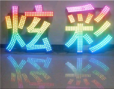 咸阳LED发光字开始流行的原因。