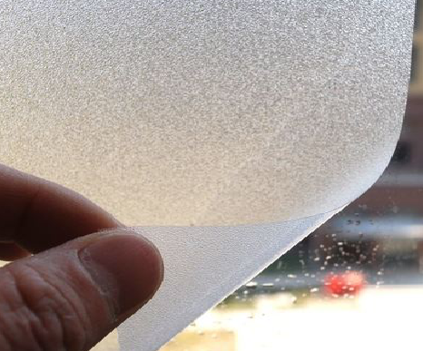 咸阳玻璃门外面粘广告用什么材料好？